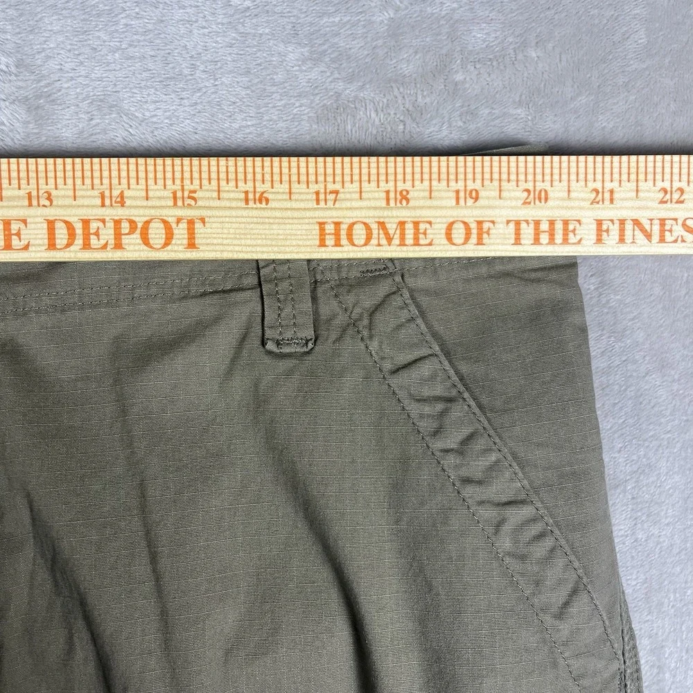 Wrangler Pants Men 40x32 Relaxed Fit Tan Cargo Flex Work Stretch Comfort Ripstop
